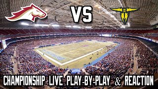 Birmingham Stallions vs San Antonio Brahmas UFL Championship Game Live PlaybyPlay amp Reaction [upl. by Angelita]