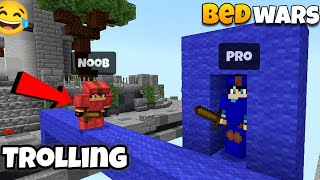 TROLLING in NETHERGAMES BEDWARS 😂 [upl. by Agna60]