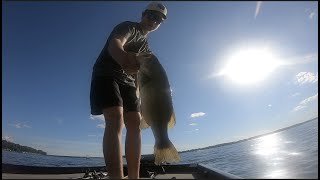 West lake Okoboji Bass Fishing [upl. by Norman326]