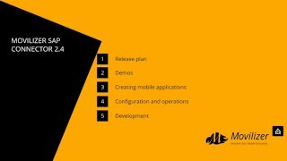 Movilizer SAP Connector 24  part 1 [upl. by Rosenberger]