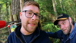 Go Ape Dalby forest Treetop Challenge With Anthony 2021 [upl. by Thun]