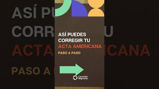 📝✍️ Cómo Corregir tu Acta de Nacimiento Americana Guía Paso a Paso [upl. by Kleon247]