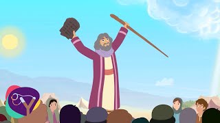 Moses and the Ten Commandments  Bible Songs for Kids [upl. by Wolbrom]