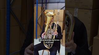 How would YOU describe the tone of THIS tuba 🤔 [upl. by Costin522]