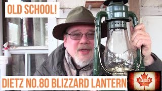 Dietz No 80 Blizzard Hurricane Lantern OldSchool Lighting on the Cheap [upl. by Ahmar]