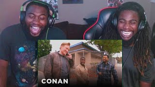 Ice Cube Kevin Hart And Conan Share A Lyft Car  SmokeCounty JK Reaction [upl. by Lapides]