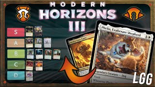 EVERY LEGENDARY RANKED Modern Horizons 3 Tier List  Live Set Review  MTG Commander cEDH EDH [upl. by Matta]