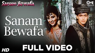 Sanam Bewafa  Title Video Song  Salman Khan amp Kanchan  Lata Mangeshkar [upl. by Sorvats]