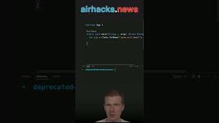 The Deprecated ClassnewInstance java shorts coding airhacks [upl. by Bolme]