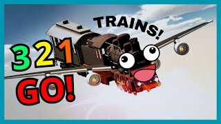 3 2 1 GO TRAINS  Meme Extended [upl. by Anihtyc]