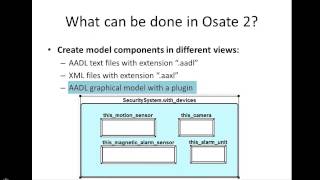 Tutorial 0 Introduction to AADL and OSATE [upl. by Aivilo]