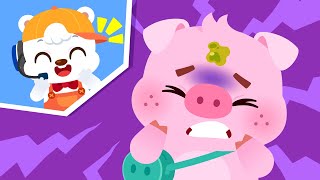 Booger Flicking Contest👃🏻  Nursery Rhymes  Kids Song and video  Lotty Friends [upl. by Enyamert612]