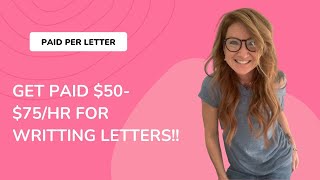 Get Paid TO Write Letters with Send It Academy and Paid Per Letter [upl. by Harehs]