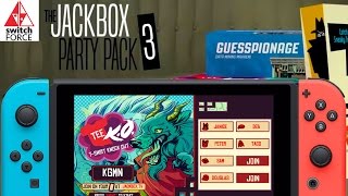 Jackbox Party Pack 3 Nintendo Switch Gameplay  Lets Play [upl. by Gainer]