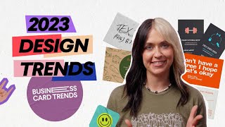 7 business card trends and ideas for 2023 [upl. by Legin]