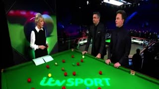 KBV 1022 TV Presenters say Ronnie has never played as well as he did at tonights World Grand Prix [upl. by Mainis]