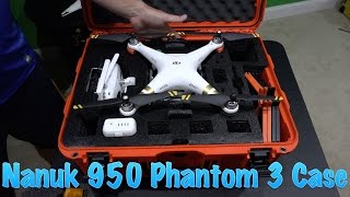 Nanuk 950 DJI Phantom 3 Case Review [upl. by Aynatal]