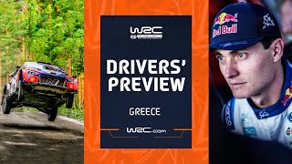 Drivers Preview  WRC EKO Acropolis Rally Greece 2024 [upl. by Ahseiyk211]