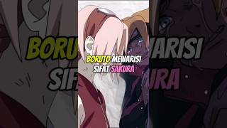 BORUTO MEWARISI SIFAT SAKURA animeshorts boruto sakura [upl. by Nettirb81]