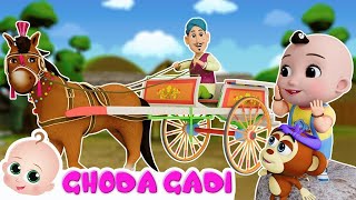 घोडा गाड़ी वाला आया  ghoda gadi ki sawari  Popular Hindi Rhymes [upl. by Marcelia96]