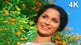 Lata Mangeshkar Superhit Song  Kal Ke Sapne Aaj Bhi Aana 4K Video  Aadmi Movie Song  Naushad [upl. by Jilleen]