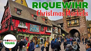 THE MOST BEAUTIFUL CHRISTMAS VILLAGE IN THE WORLD  Riquewihr [upl. by Davita191]