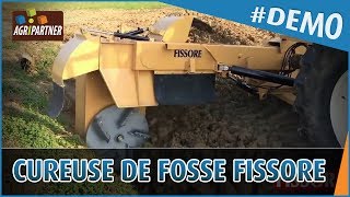 DÉMO Cureuses de fossé Fissore commercialisées sur Agripartnerfr [upl. by Aiciruam]