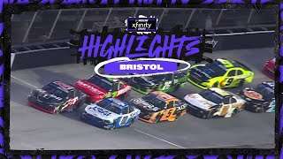 Chandler Smith takes green flag for Xfinity Series regularseason finale at Bristol [upl. by Hurlee218]