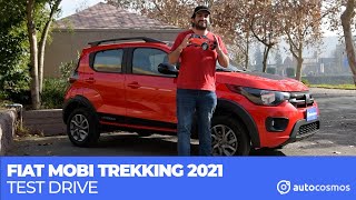 Fiat Mobi Trekking 2021  un pequeño con harto estilo Test Drive [upl. by Worra]