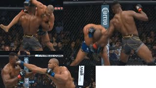 은가누 vs 시릴 가네 UFC270 헤비급 타이틀전 하이라이트 [upl. by Nnovahs]