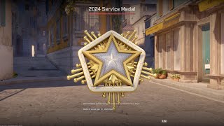 CS2 Getting 2024 Service Medal [upl. by Ahsurej552]