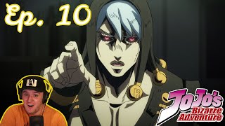 Jojos Bizarre Adventure Golden Wind Episode 10 Reaction Blind [upl. by Evilc]