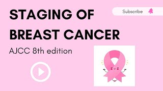 STAGING OF BREAST CANCER  AJCC 8th edition latest NCCN [upl. by Yniffit111]