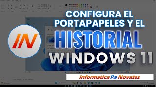 Configurar el portapapeles y habilitar el historial [upl. by River96]