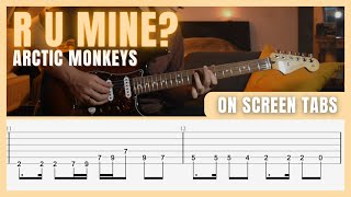 R U Mine  Arctic Monkeys Guitar LessonTab [upl. by Kermy]