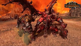 Skarbrand vs Taurox  Total War Warhammer 3 Immortal Empires 1v1s  BATTLE OF THE RAGE MONSTERS [upl. by Hooper]