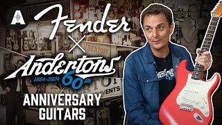 Fender Andertons 60th Anniversary Limited Edition Guitars [upl. by Ahsita]