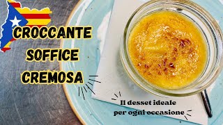 LORIGINALE RICETTA DELLA CREMA CATALANA [upl. by Samtsirhc]