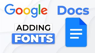 Google Docs Adding Fonts [upl. by Stiles]