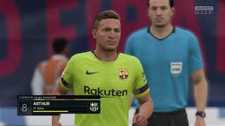 FC Barcelona Highlights  LALIGA SANTANDER GAMEPLAY  Fifa Gameplay [upl. by Airotnahs]