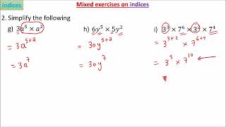 Grade 7 maths Indices part 2  video 5 [upl. by Hephzibah]