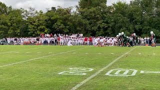 Jack Slokker 40yard field goal for St Christophers in 355 loss to Benedictine [upl. by Gurias]