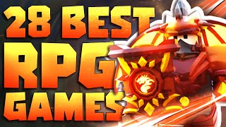 Top 28 Roblox RPG Games to play Roblox Roleplay Games [upl. by Kirimia138]