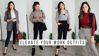 Elevate Your Work Outfits in 2023  Tips amp Outfit Ideas [upl. by Ocirderf]