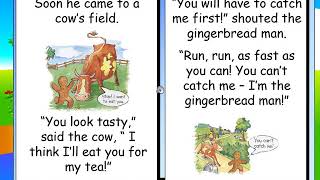 Audiobook gratis in inglese PER BAMBINI The gingerbread man [upl. by Lebatsirhc]