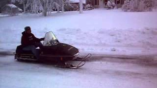 1976 John Deere Liquifire 340 snowmobile [upl. by Retsof538]