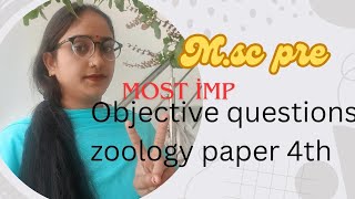 Msc zoology Paper 4thmost important questions ❓environmental biology Toxicology ethology [upl. by Sakmar]