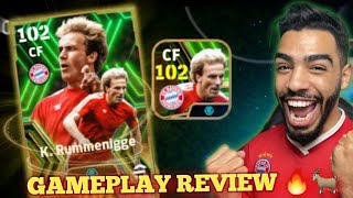 RUMMENIGGE 102 GAMEPLAY REVIEW 🔥 THE BEST PLAYER IN THE GAME  eFootball 24 mobile [upl. by Yl]