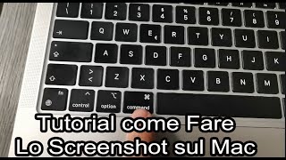 Come fare lo screenshot con il mac Macbookair Tutorial [upl. by Hajidahk]