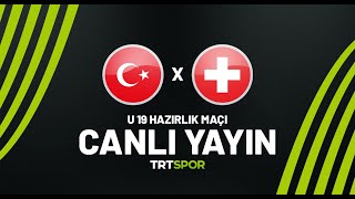 Türkiye 33 İsviçre  U19 Hazırlık Maçı [upl. by Nohtanhoj]